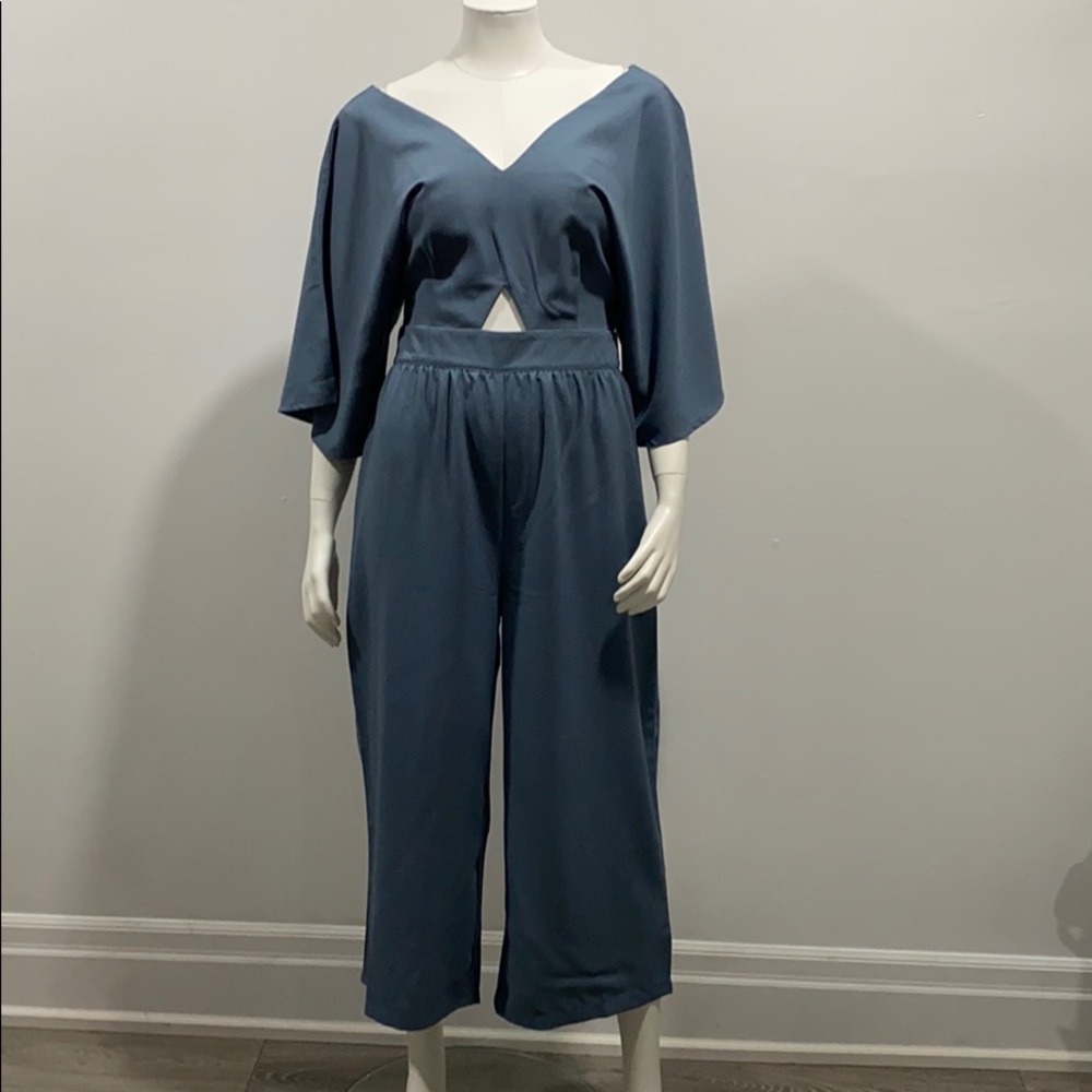 BooHoo Keyhole Jumpsuit